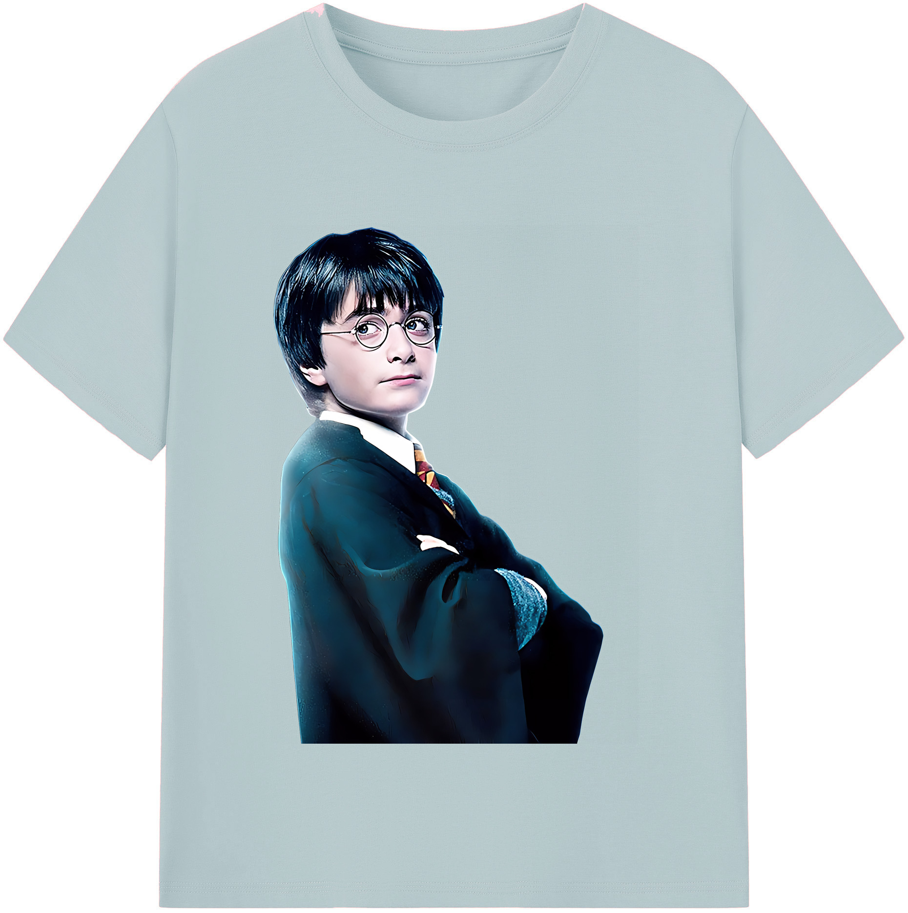 （画像用） Harry Potter ハリー・ポッターシリーズ 綿100％半袖Tシャツ（フロントプリント）